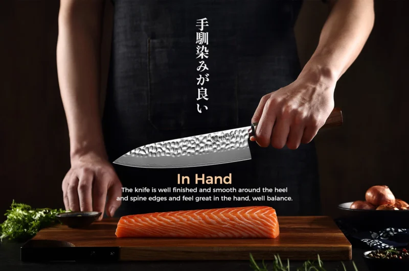 KEEMAKE Kitchen Knives 1-4PCS Set High Carbon Stainless Steel Utility Chef's Santoku Cleaver Japanese Slicing Knife Tools - Image 2